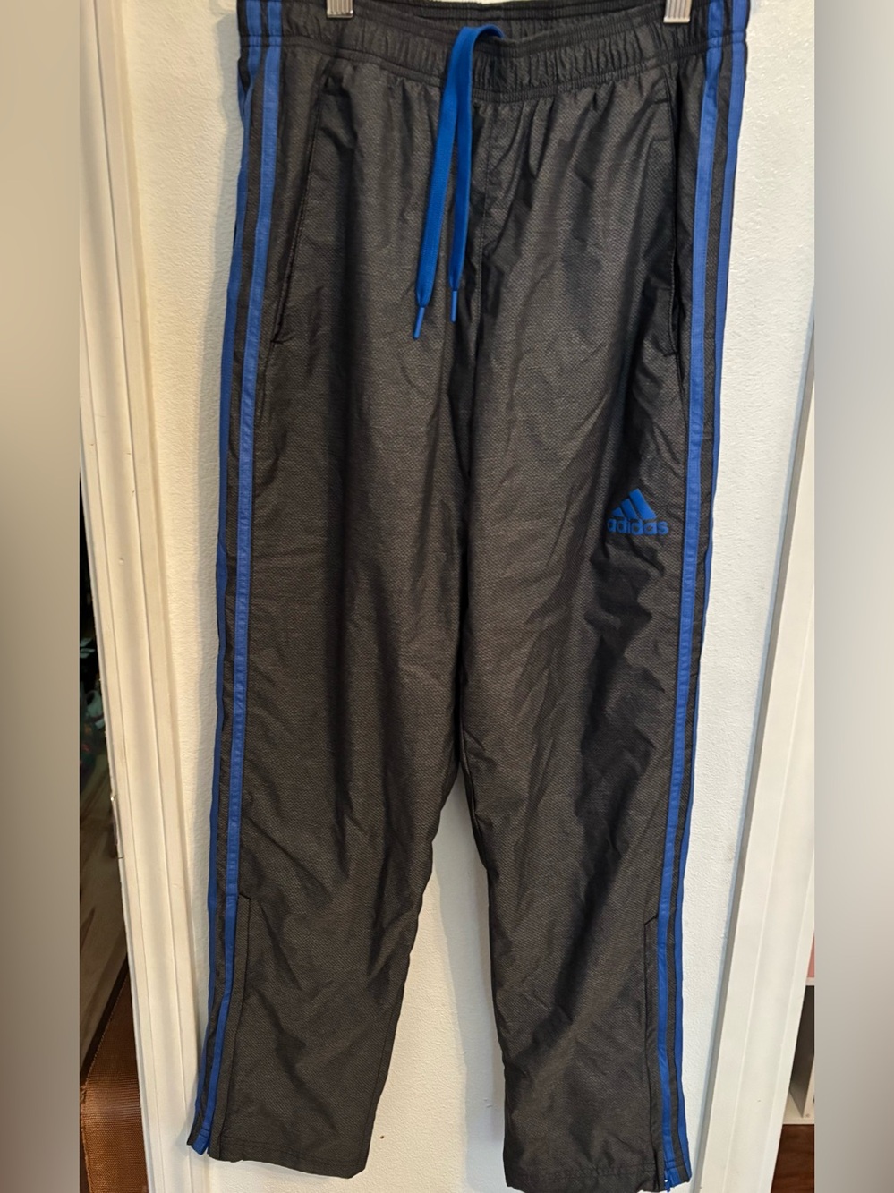 Vintage Adidas windbreaker track pants S